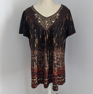 Beaded blouse